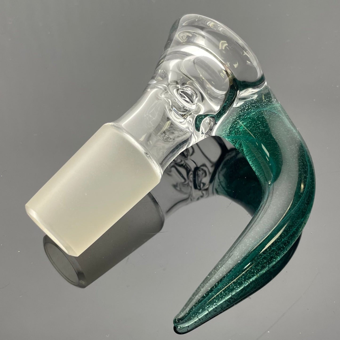 Green Belt Clear Horn Bowl 18mm 4 Hole