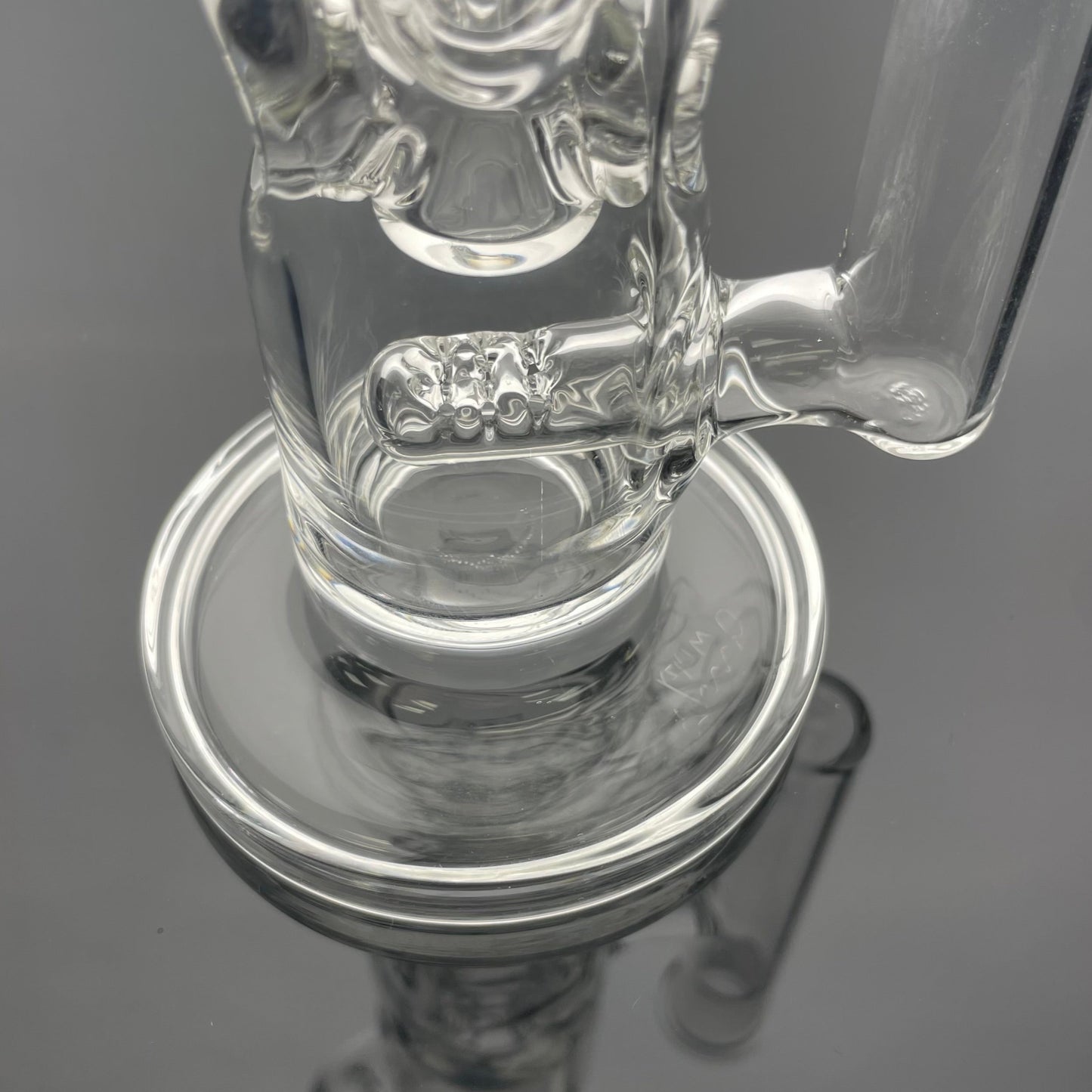 Mimzy Clear Fab Rig w/ Bent Neck - 14mm