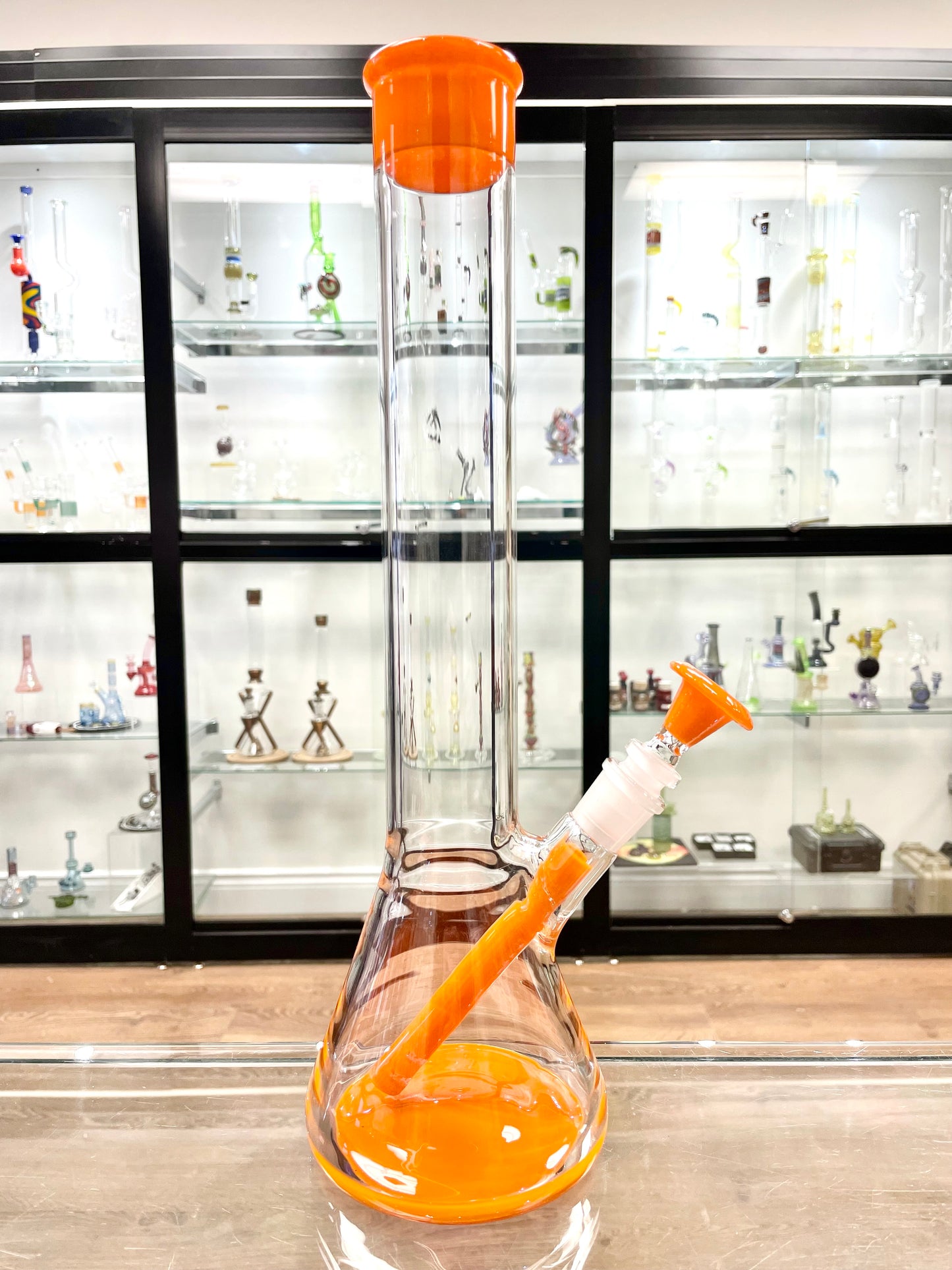 Philip Legge Medium Beaker w/ Colour Accents - Lava