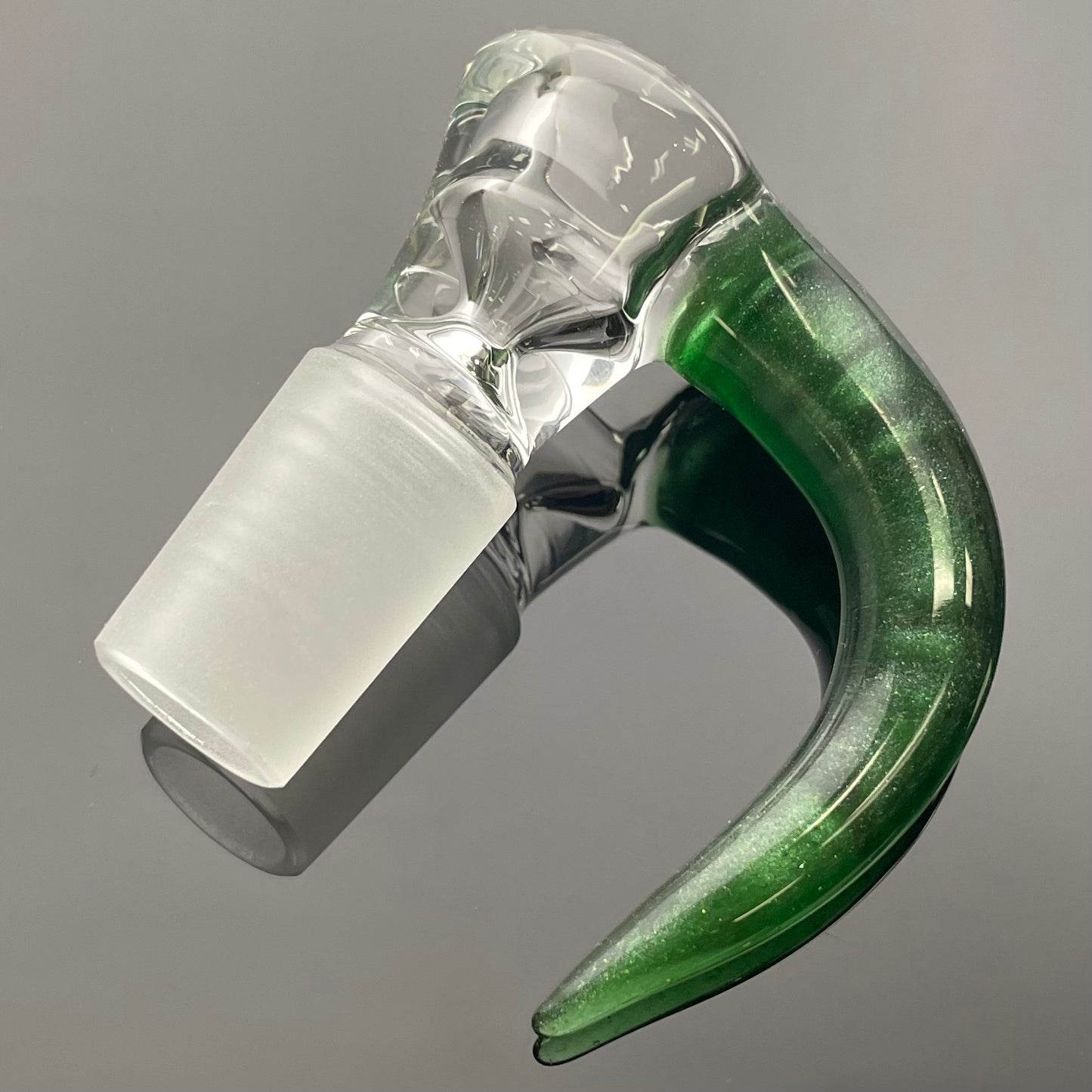 Green Belt Clear Horn Bowl 18mm 1 Hole