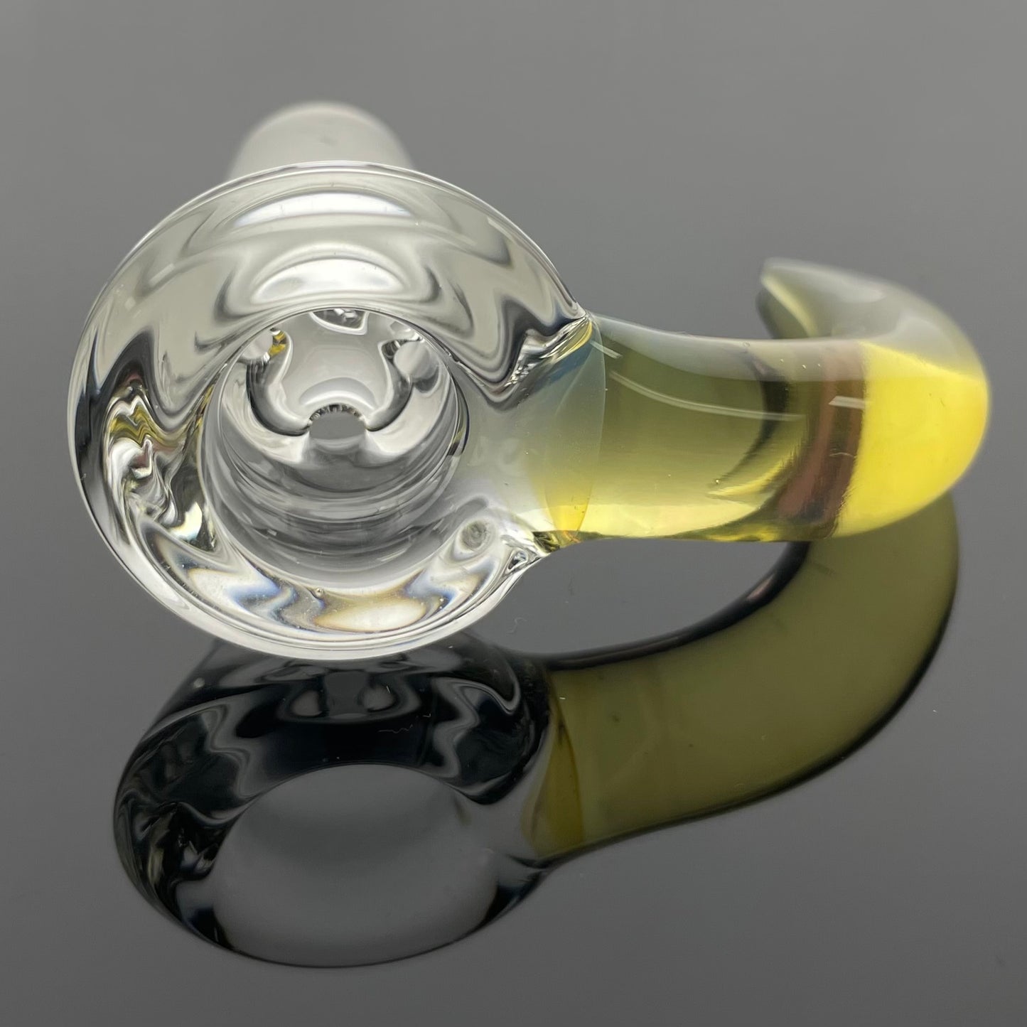 Green Belt Clear Horn Bowl 18mm 4 Hole