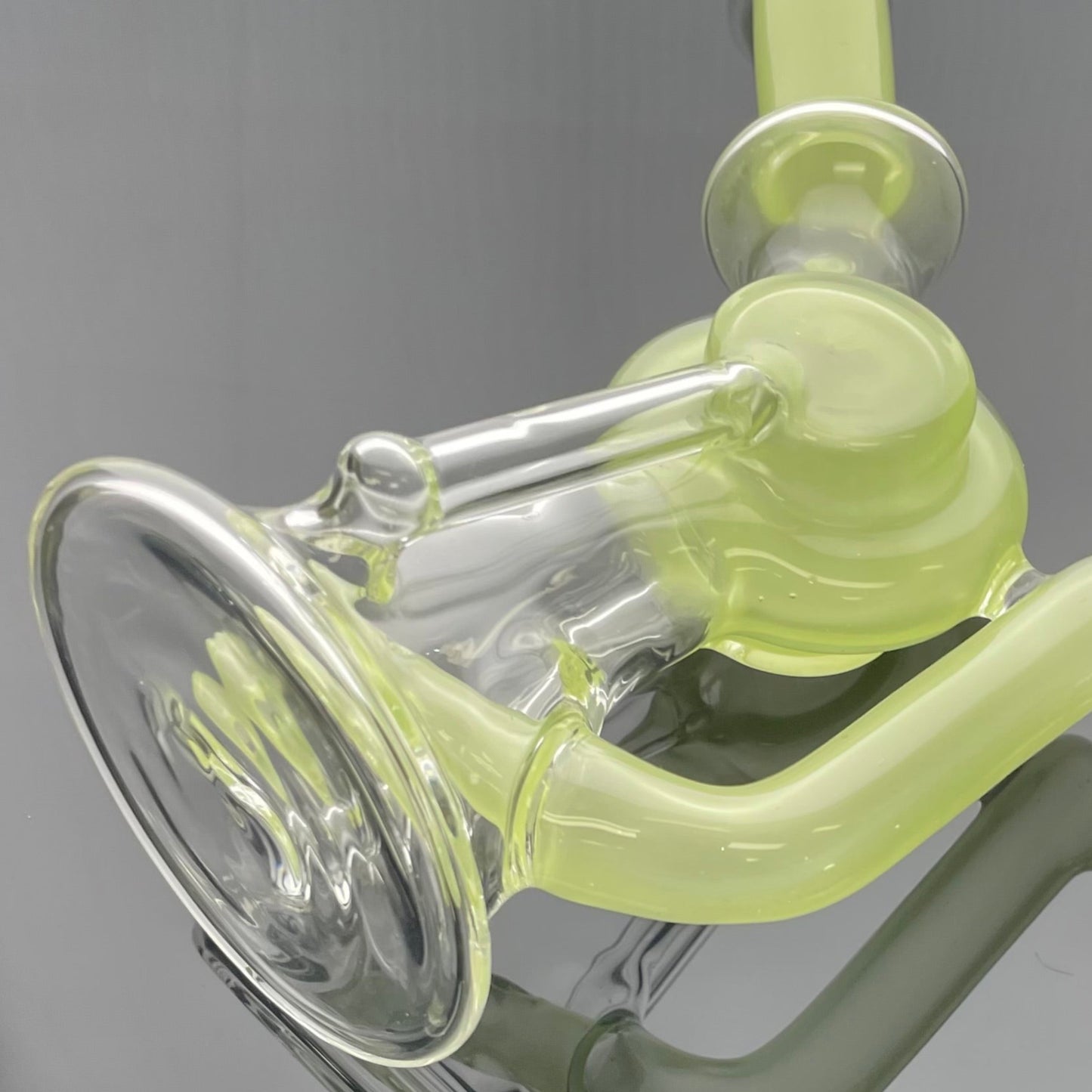 Eka Glass Lil' Dipper Rig - Ghosted Slyme