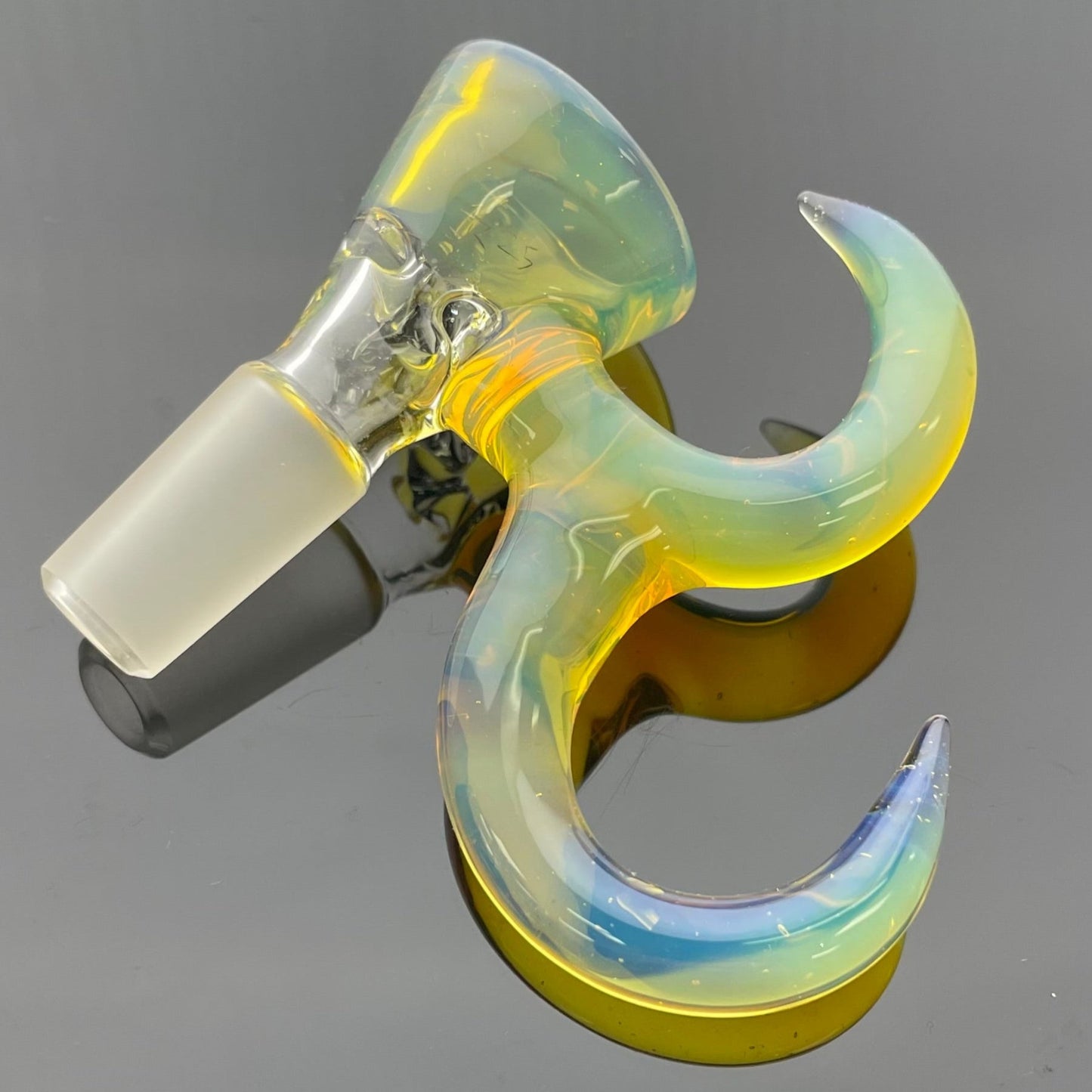 Gump Glass Bowl 2 Horn 14mm 3 Hole