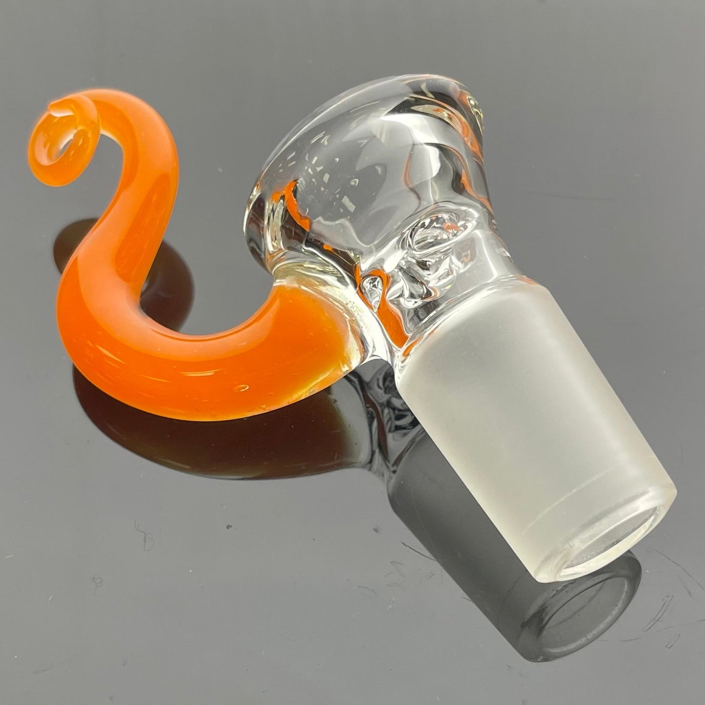 Discobox Clear Bowl w/ Horn 18mm 4 Hole