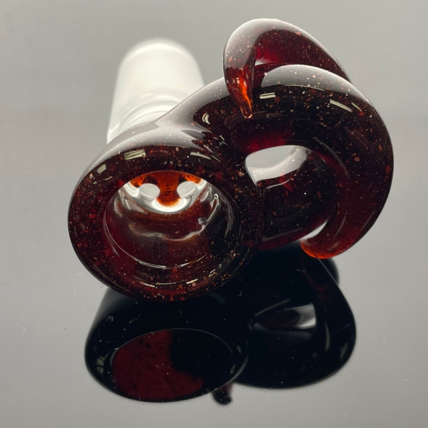 Gore Glass 18mm 4 Hole Dual Horn Bowl - #2