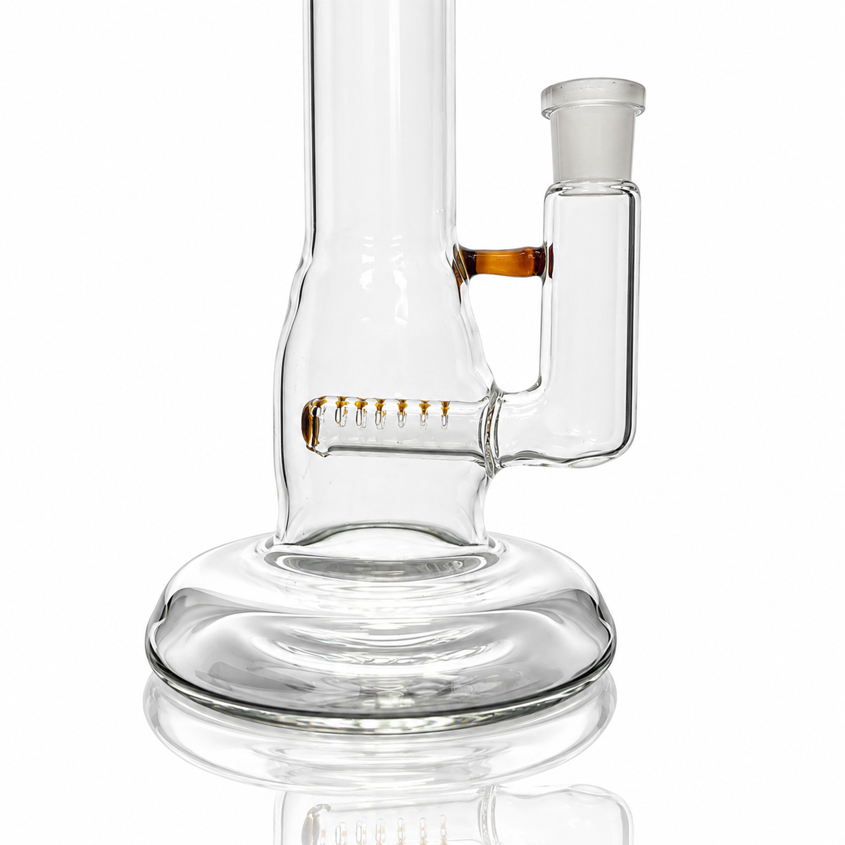 Mastah Glass Stemline Hollowfoot w/ Colour Accents