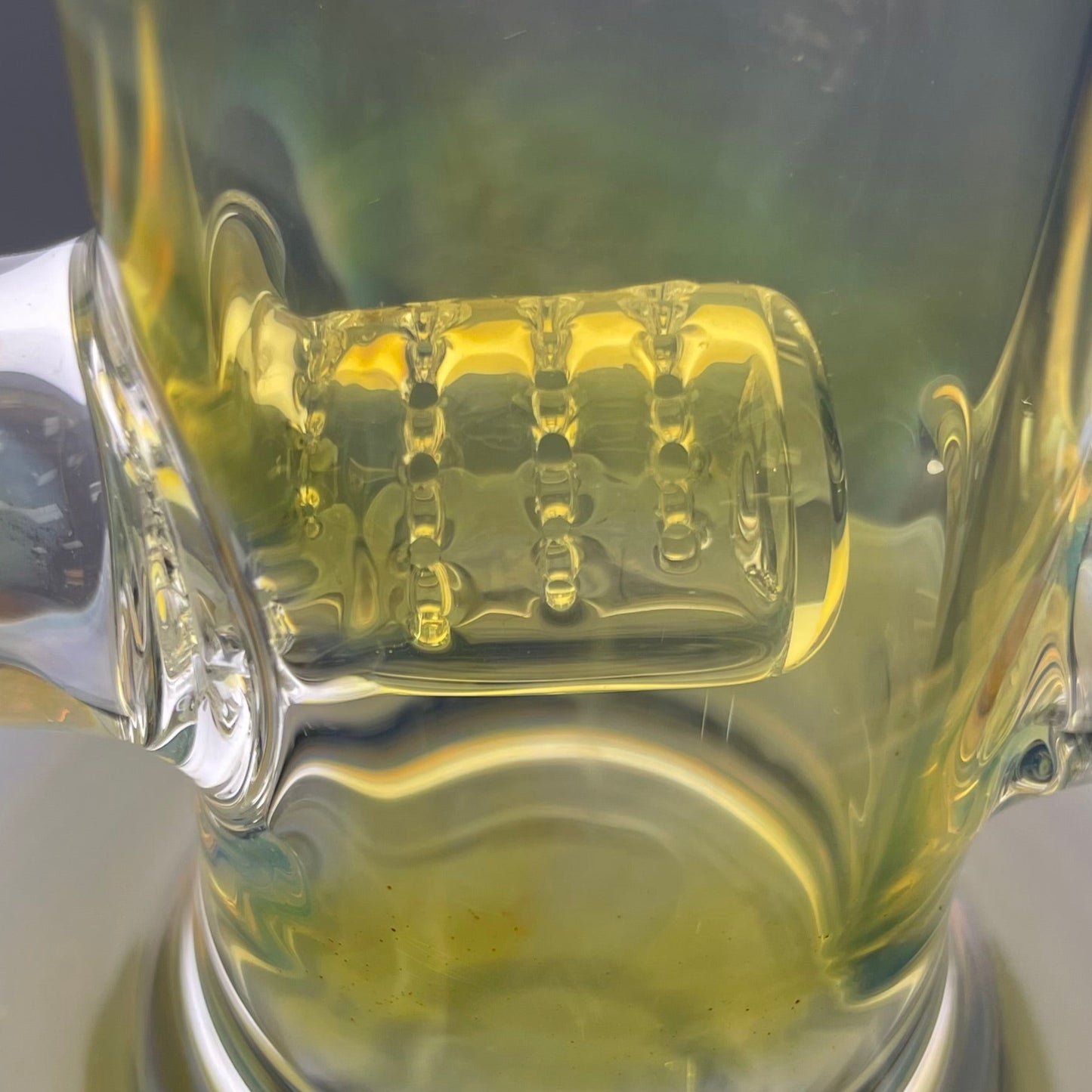 Green Belt Colour Accented Fume Inline Drain Tube - Mystery Aventurine