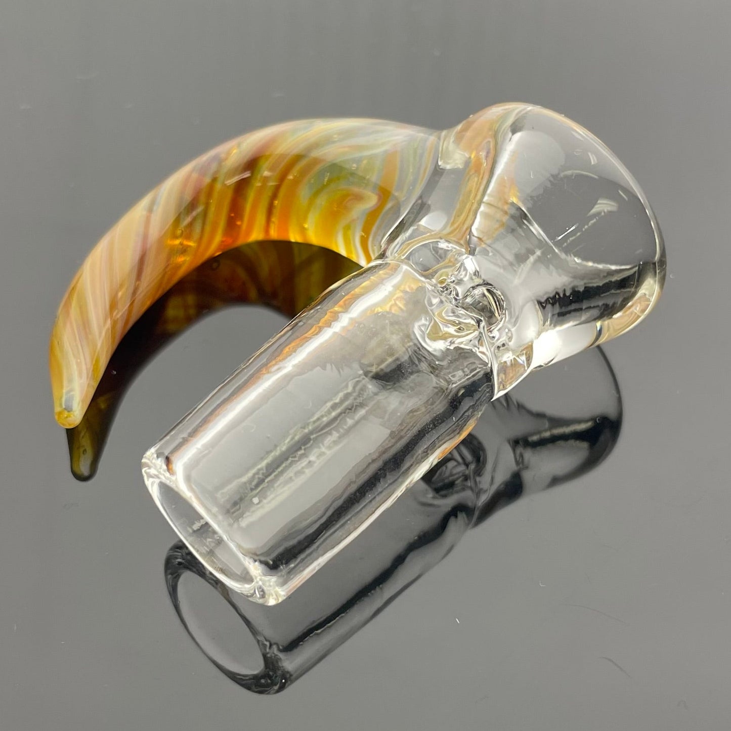 LPZ Glass 18mm 4 Hole Clear Bowl - #10