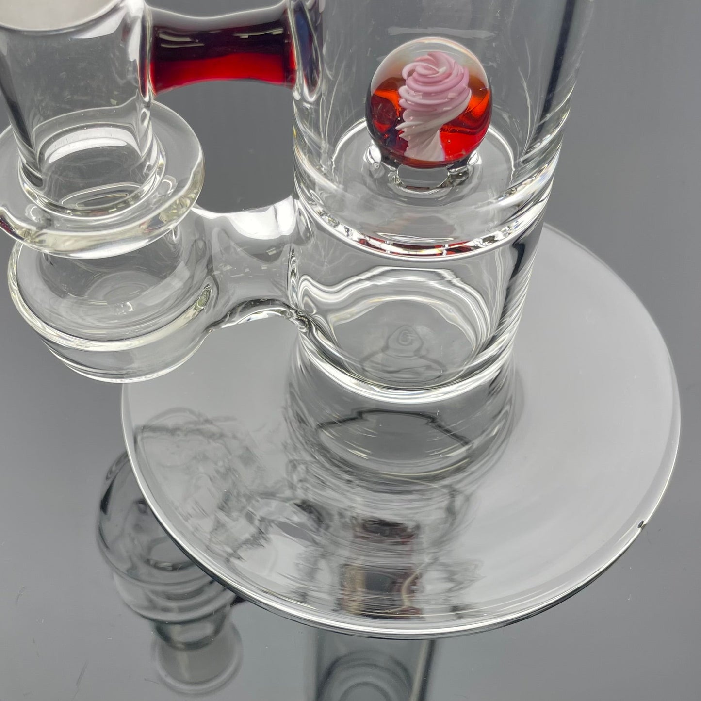 Discobox Natty Perc Straight Tube w/ Fume Mouth - #9