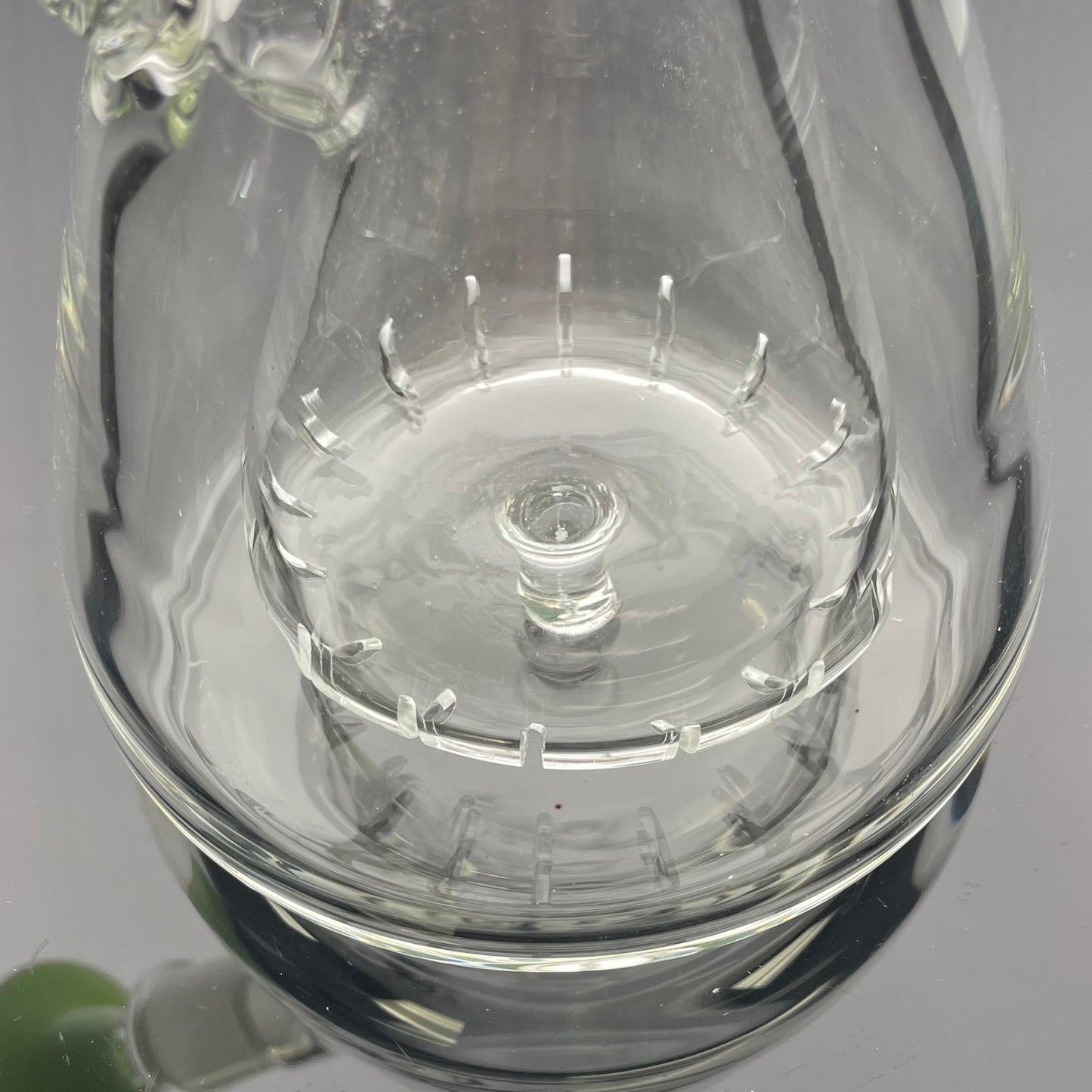 Philip Legge Collins Beaker - Clear w/ Coloured Mouth - Sprouts