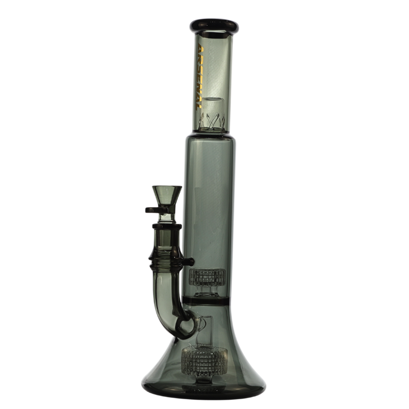 Arsenal 14" Full Colour Triple Matrix Tube W/ 18mm Bowl - Various Colours