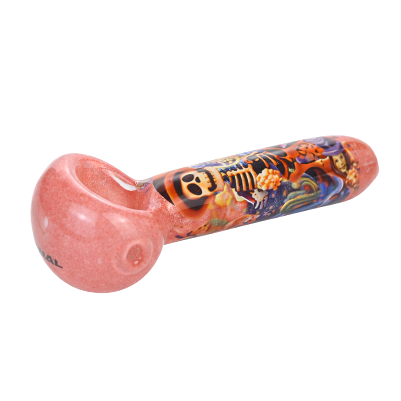 Arsenal 4" Graphic Glass Hand Pipe - Various Designs