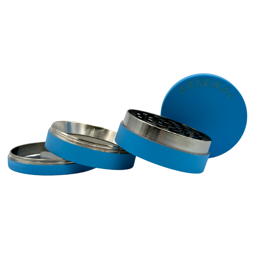 Arsenal Plain Glow In The Dark 52mm 4-Pc Grinder - Various Colours