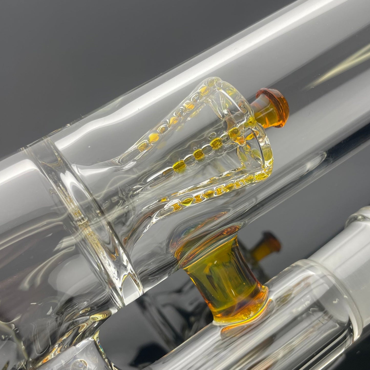 Jamms Straight Tube w/ Natty Nub Perc - NS Yellow