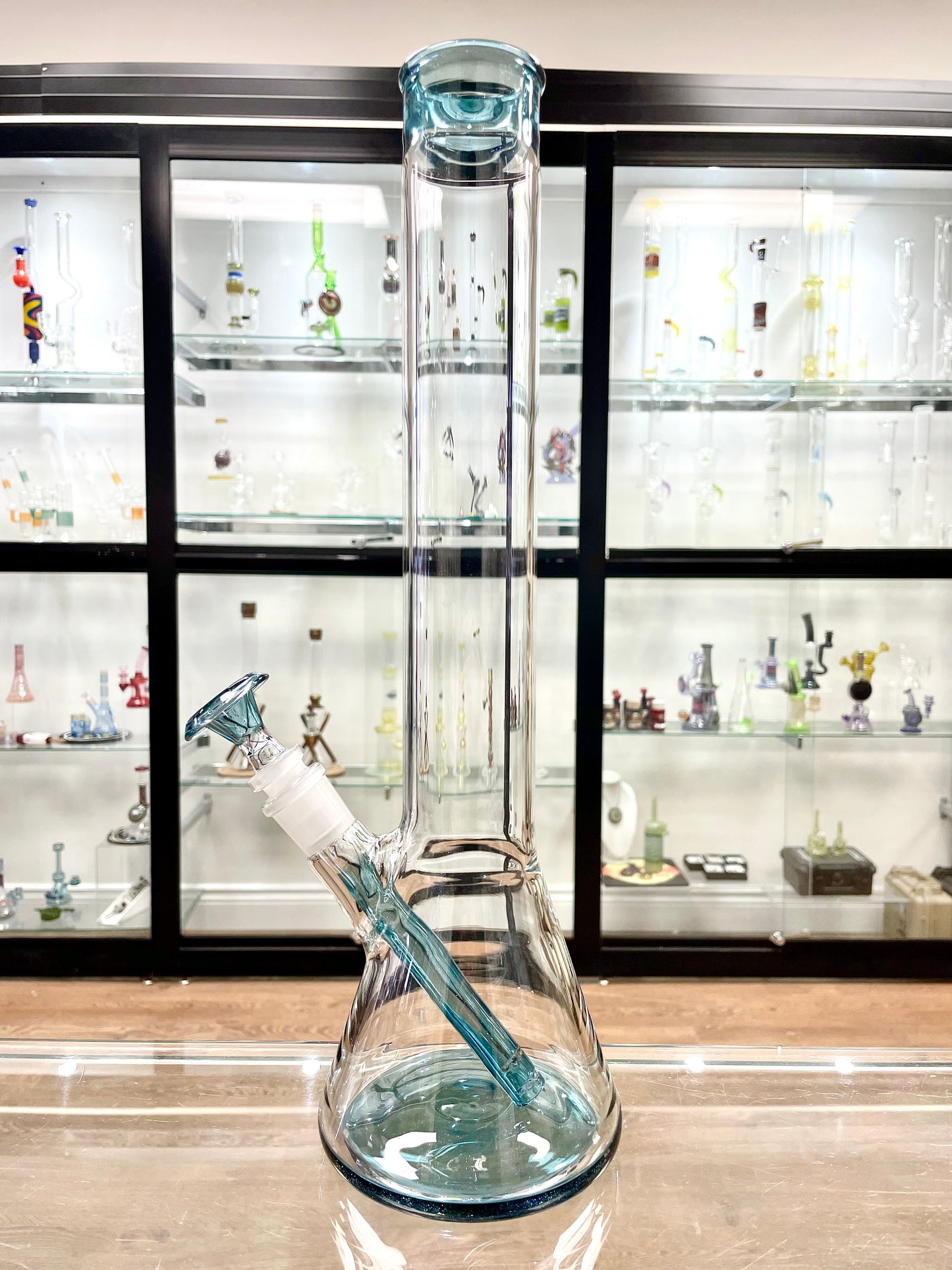 Philip Legge Medium Beaker w/ Colour Accents - Blue Stardust