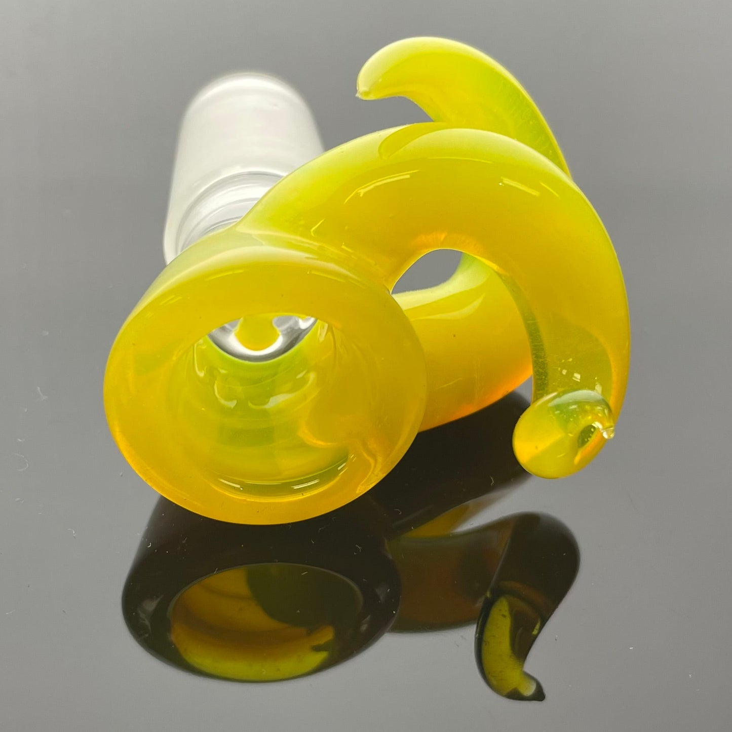 Gore Glass 18mm 4 Hole Dual Horn Bowl - #3