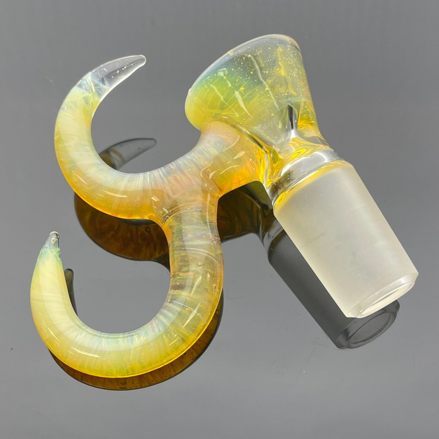 Gump Glass Bowl 2 Horn 18mm 1 Hole