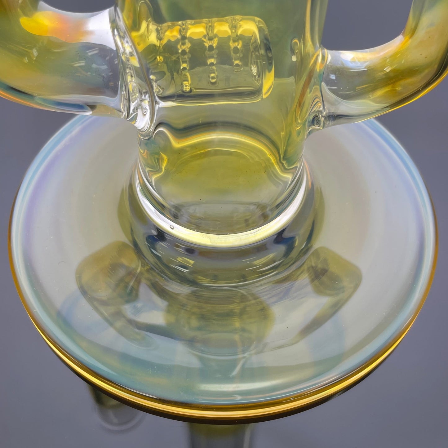 Green Belt Colour Accented Fume Inline Drain Tube - Mystery Aventurine