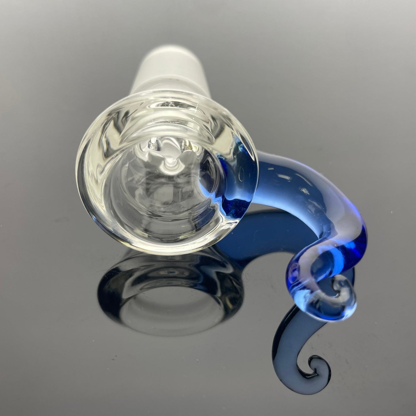 Discobox Clear Bowl w/ Horn 18mm 4 Hole