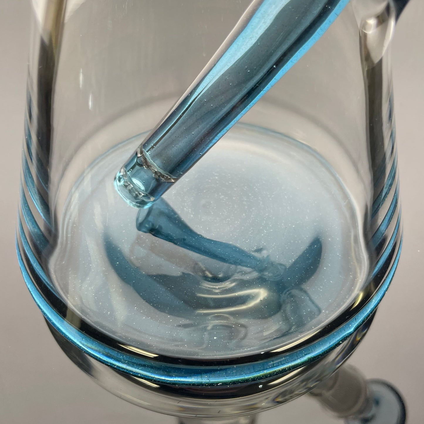 Philip Legge Medium Beaker w/ Colour Accents - Blue Stardust