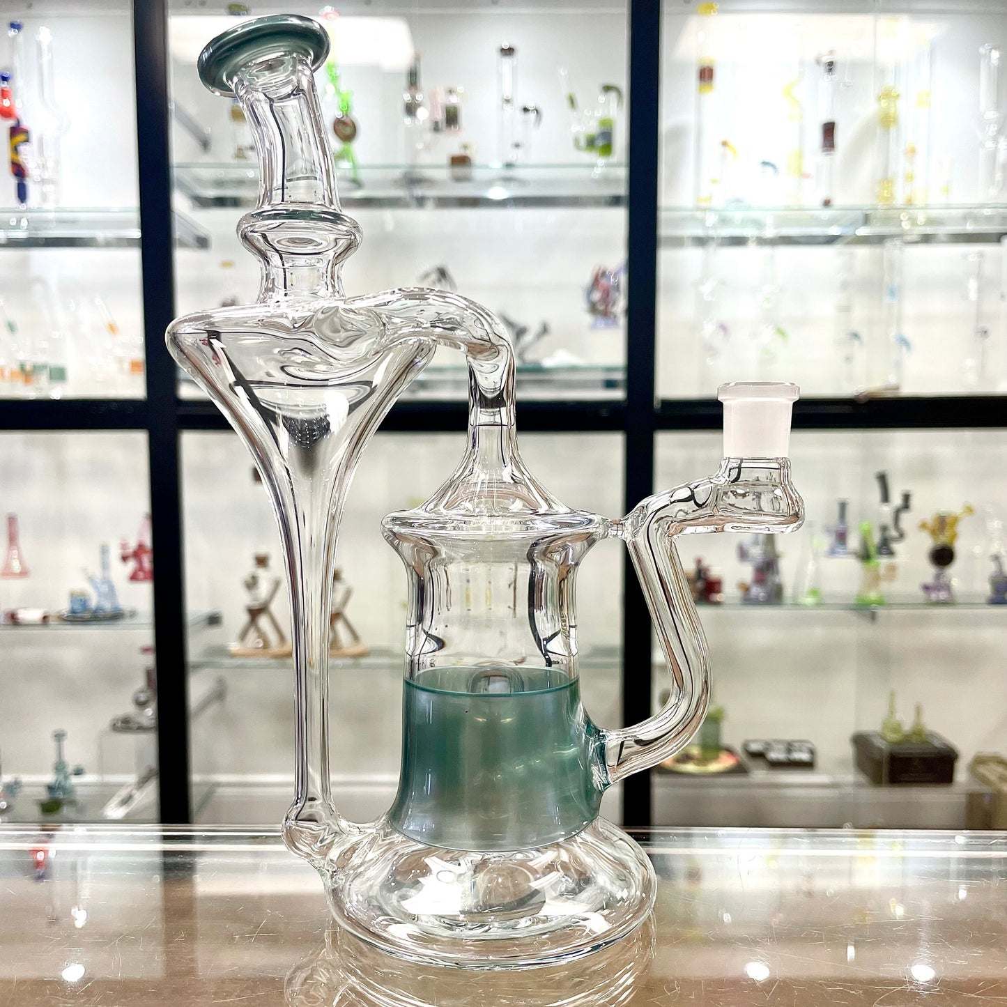 Green Belt Colour Accented Recycler - Neptunium