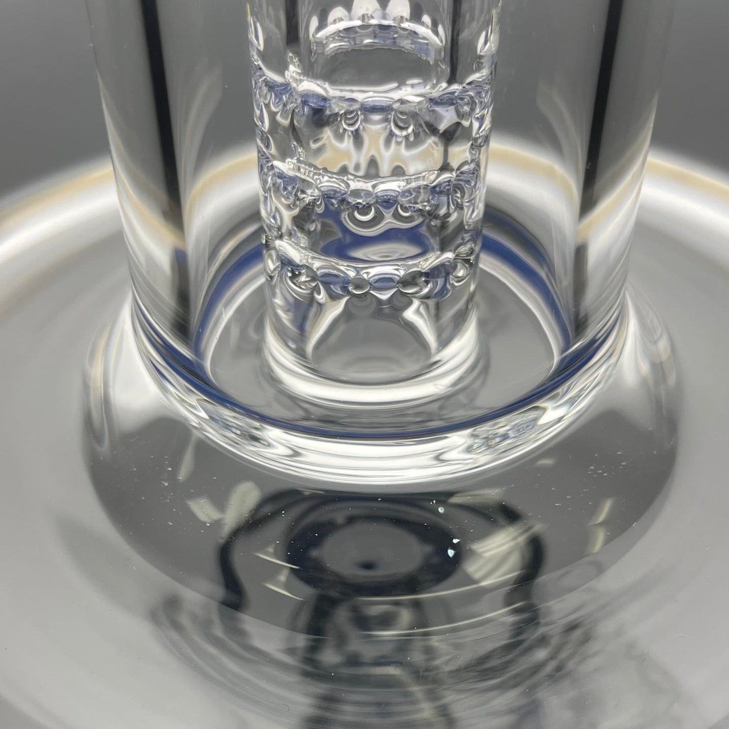 Jamms Colour Accented Pillar to Diamond Perc Tube - Neptune