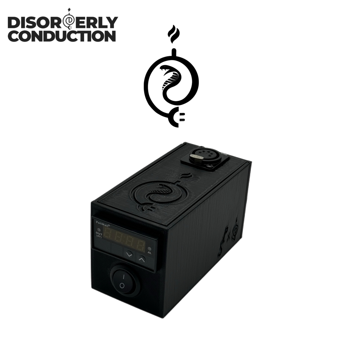Disorderly Conduction Cobra 3D Printed E-Nail Controller Kit