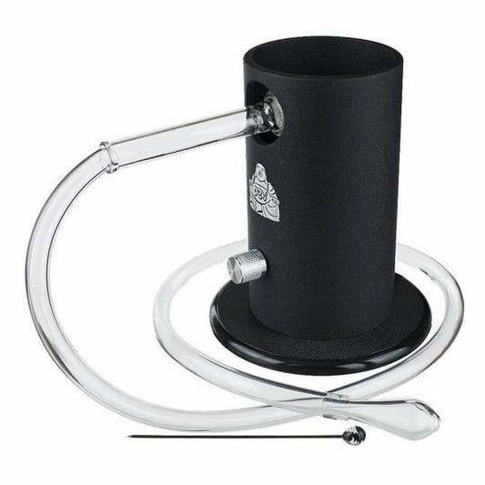 Da Buddha Vaporizer with Red Carrying Bag - Black Unit