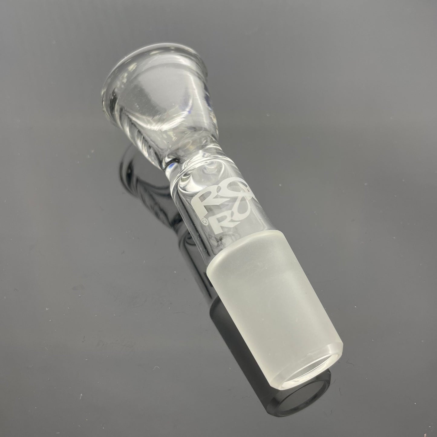 ROOR x Green Belt Glass 5mm 45cm Little Sista Beaker 18mm Diffuser w/ Encased Opal & Ice Pinch - Orange