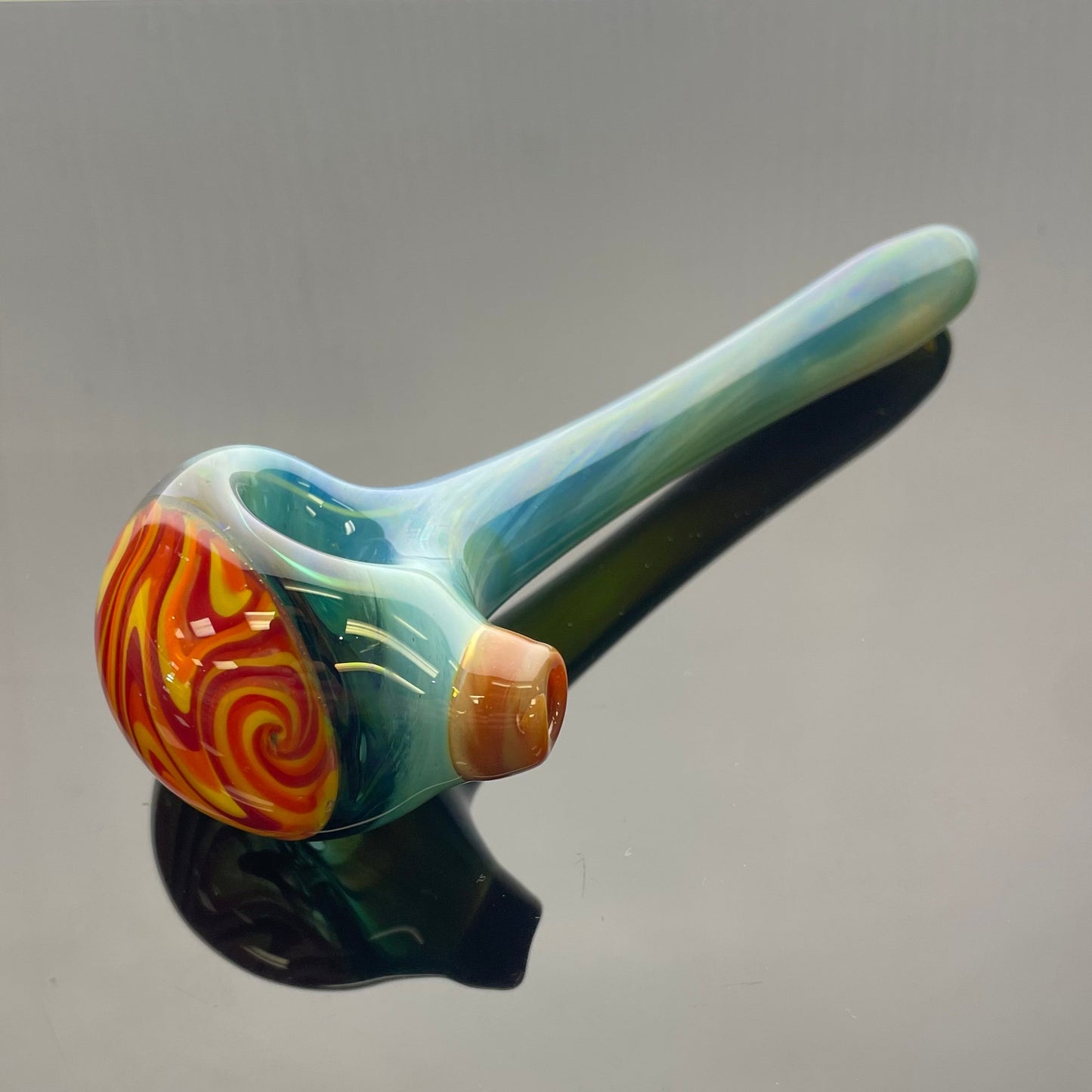 Shine Pipe Fume Coloured Pipe with Reverse Axis Bowl - Various Styles
