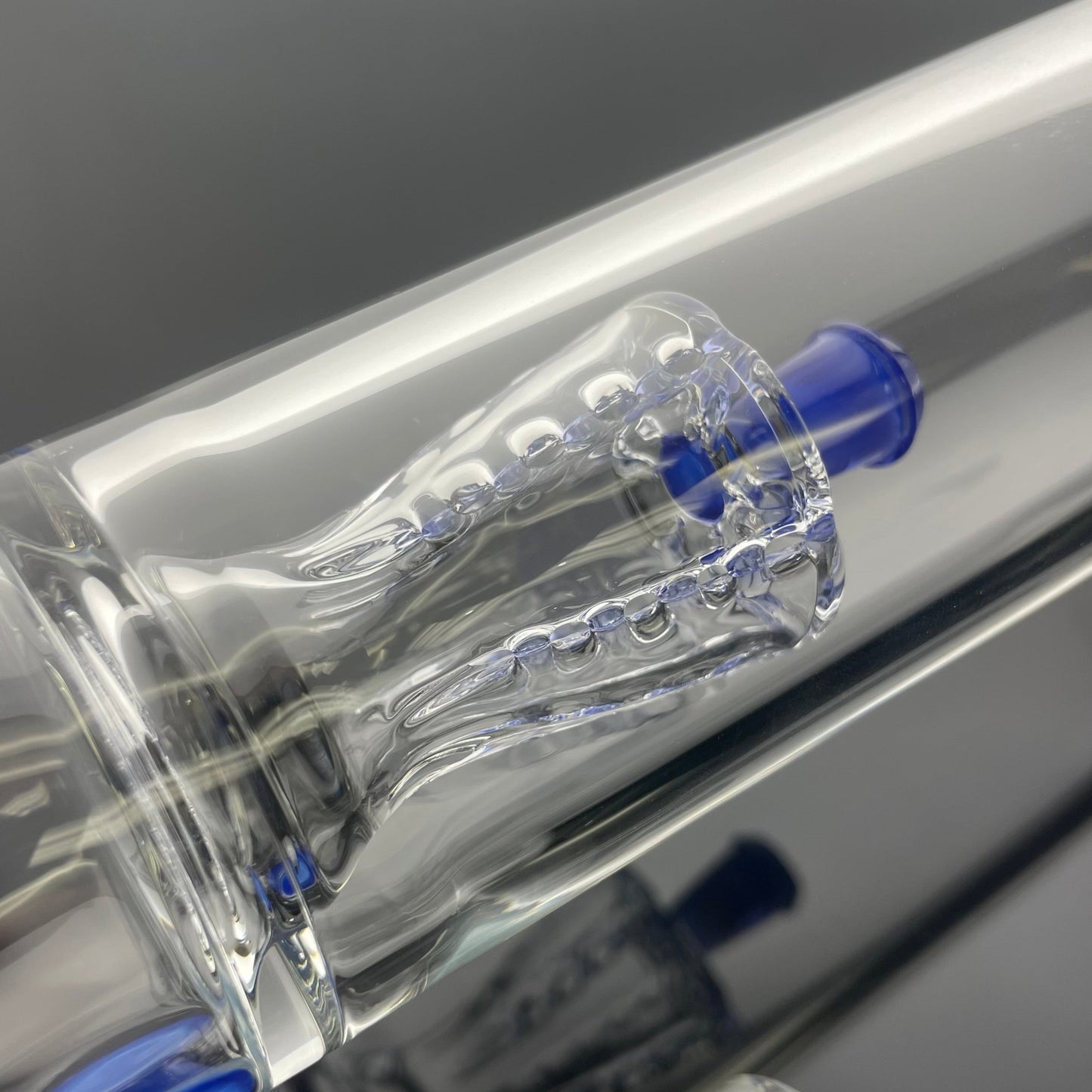 Jamms Colour Accented Pillar to Diamond Perc Tube - Neptune