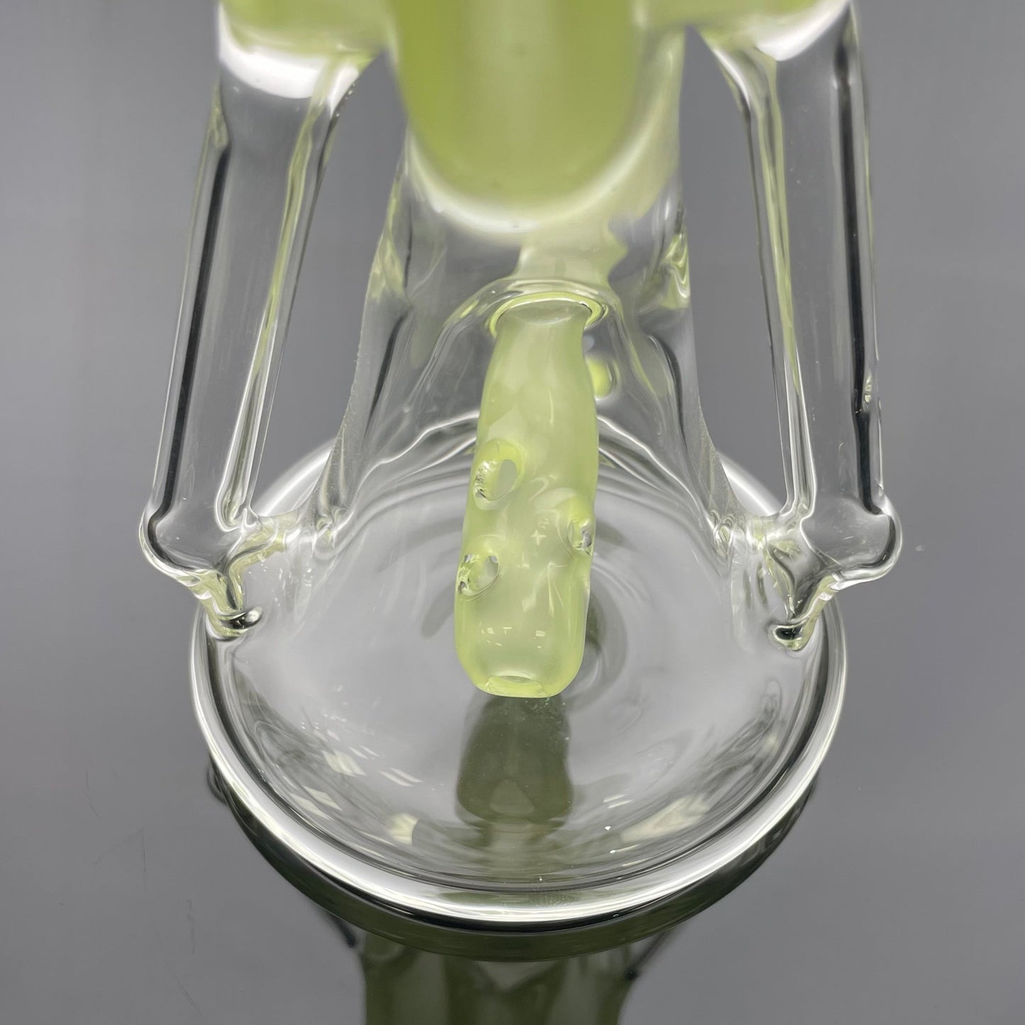 Eka Glass Lil' Dipper Rig - Ghosted Slyme