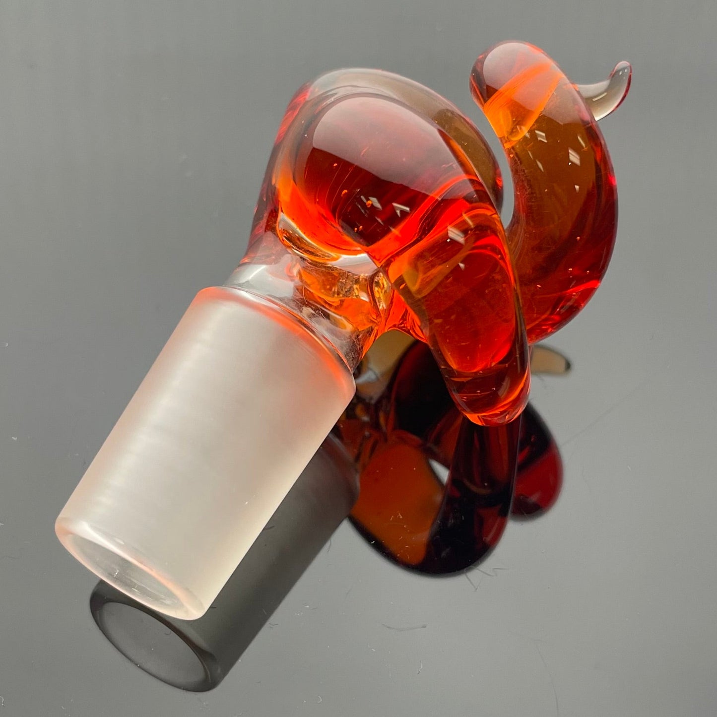 Gore Glass 18mm 4 Hole Dual Horn Bowl - #4