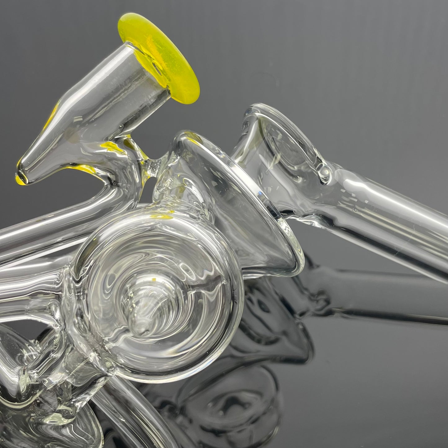 Mimzy Colour Accented Full Scroller Recycler - 14mm