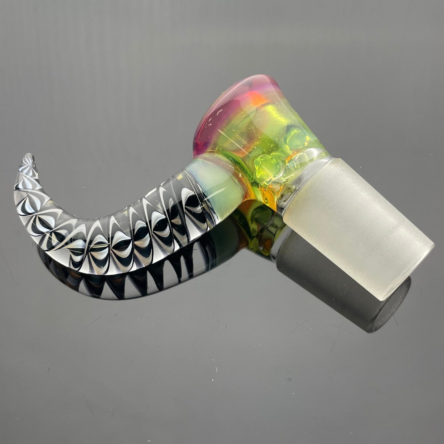 Mooks Glass 18mm 4 Hole Worked Bowl - #5