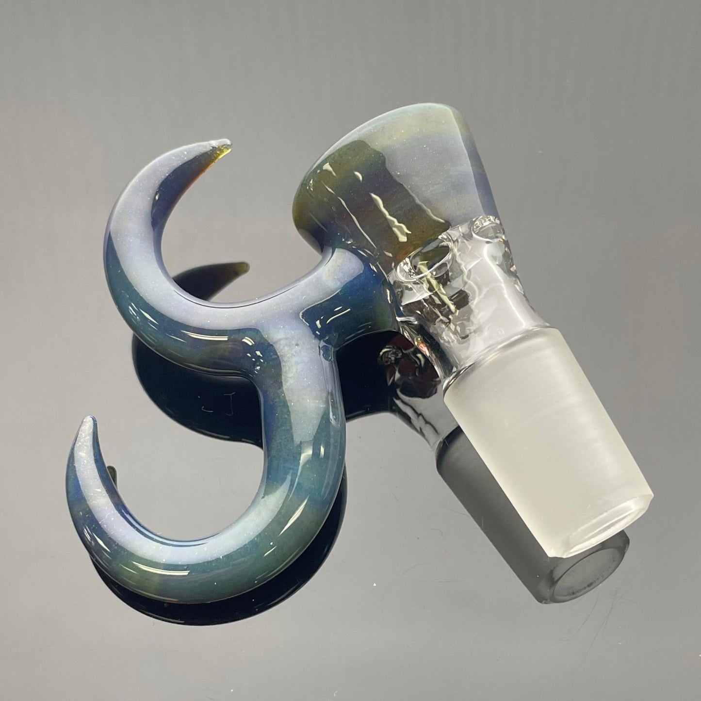 Gump Glass Bowl 2 Horn 18mm 4 Hole