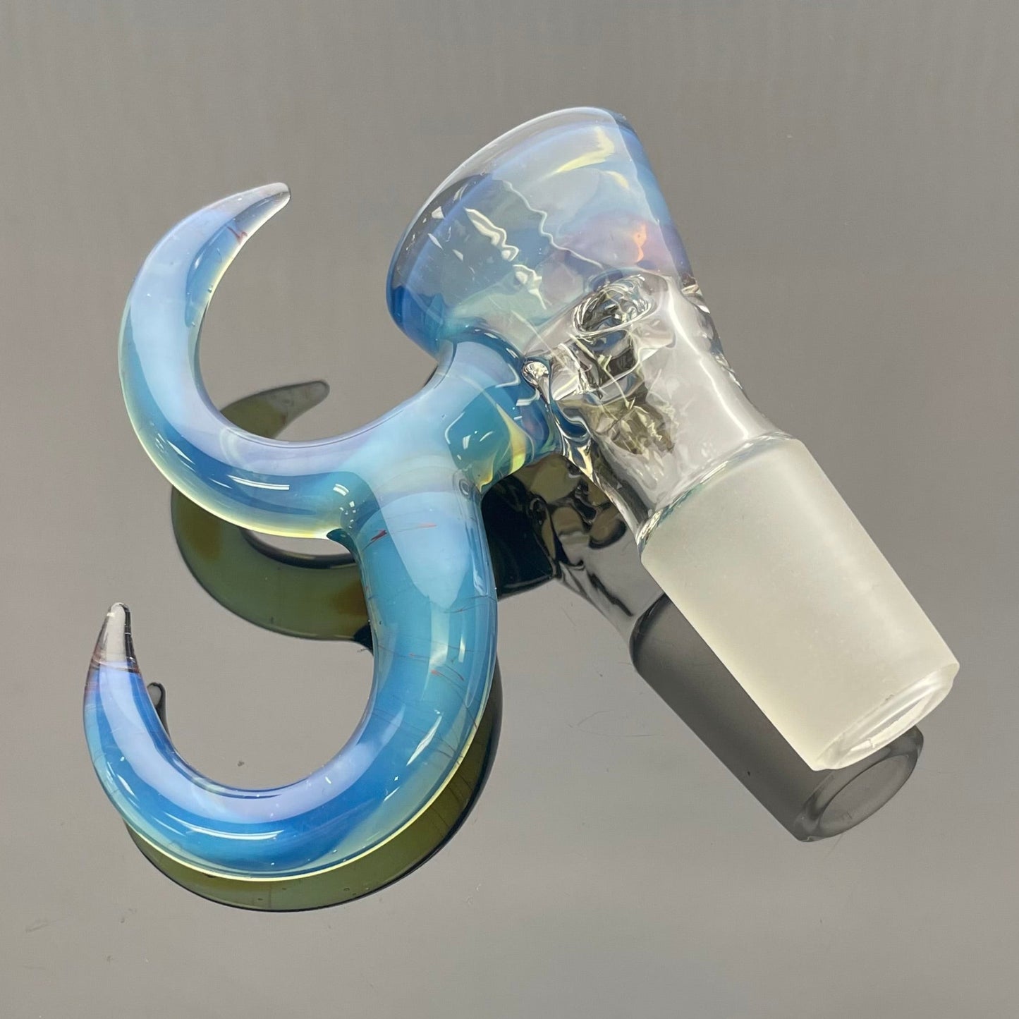 Gump Glass Bowl 2 Horn 18mm 4 Hole