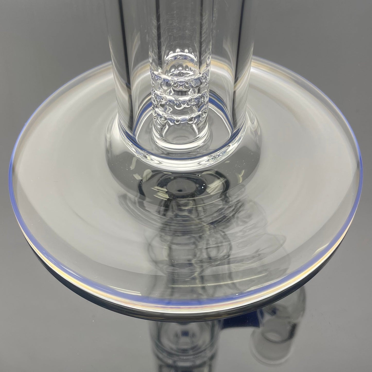 Jamms Colour Accented Pillar to Diamond Perc Tube - Neptune