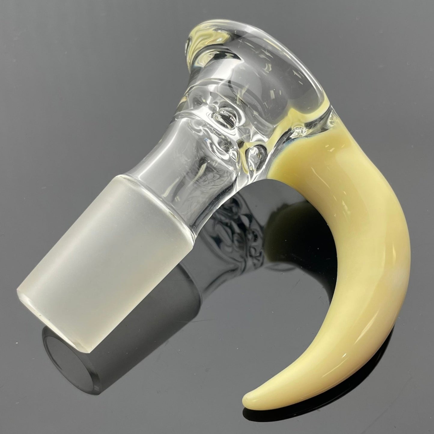 Green Belt Clear Horn Bowl 18mm 4 Hole