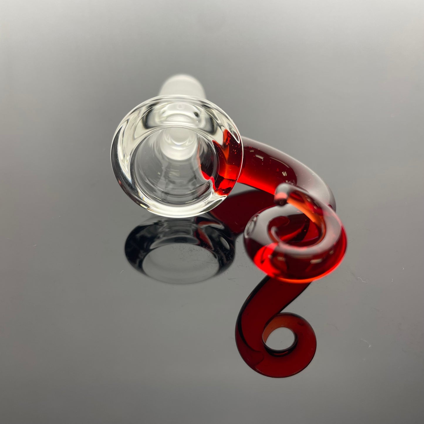 Discobox Clear Bowl w/ Horn 14mm 1 Hole