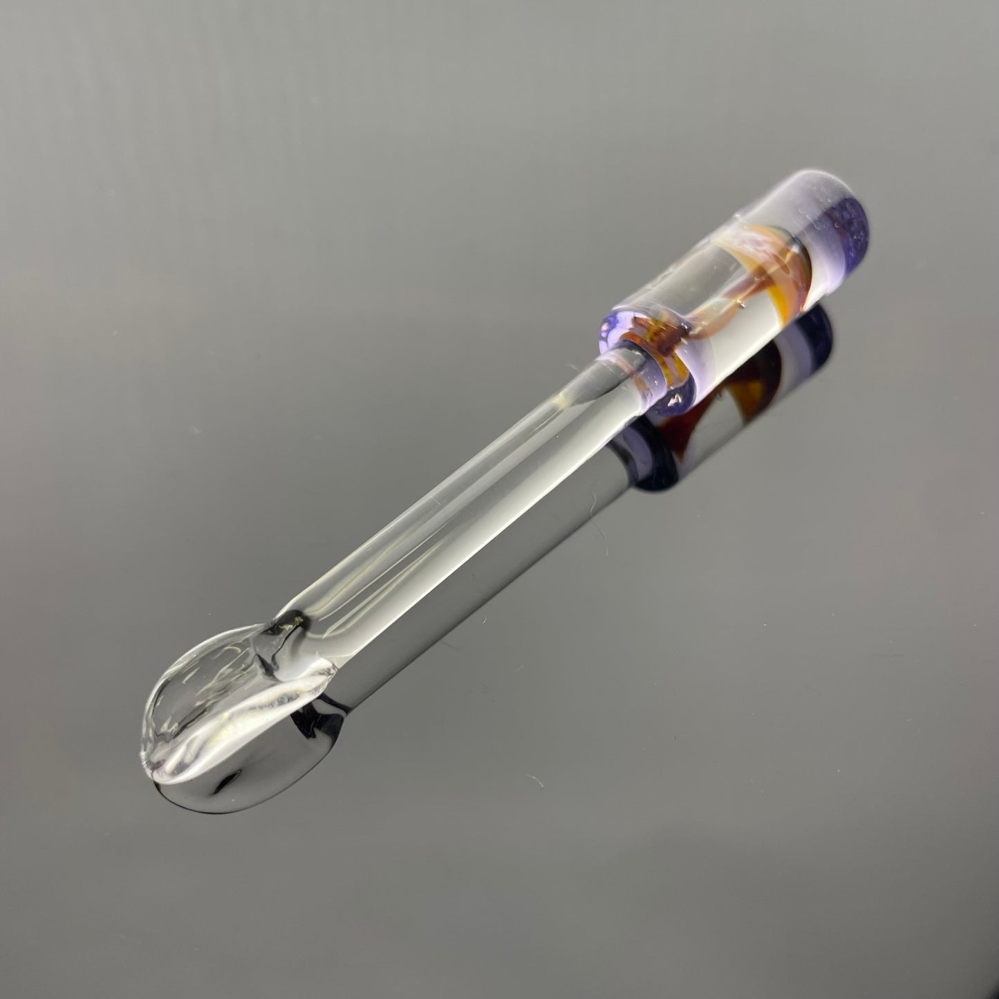 Discobox Glass Scoop Dabber w/ Mushroom