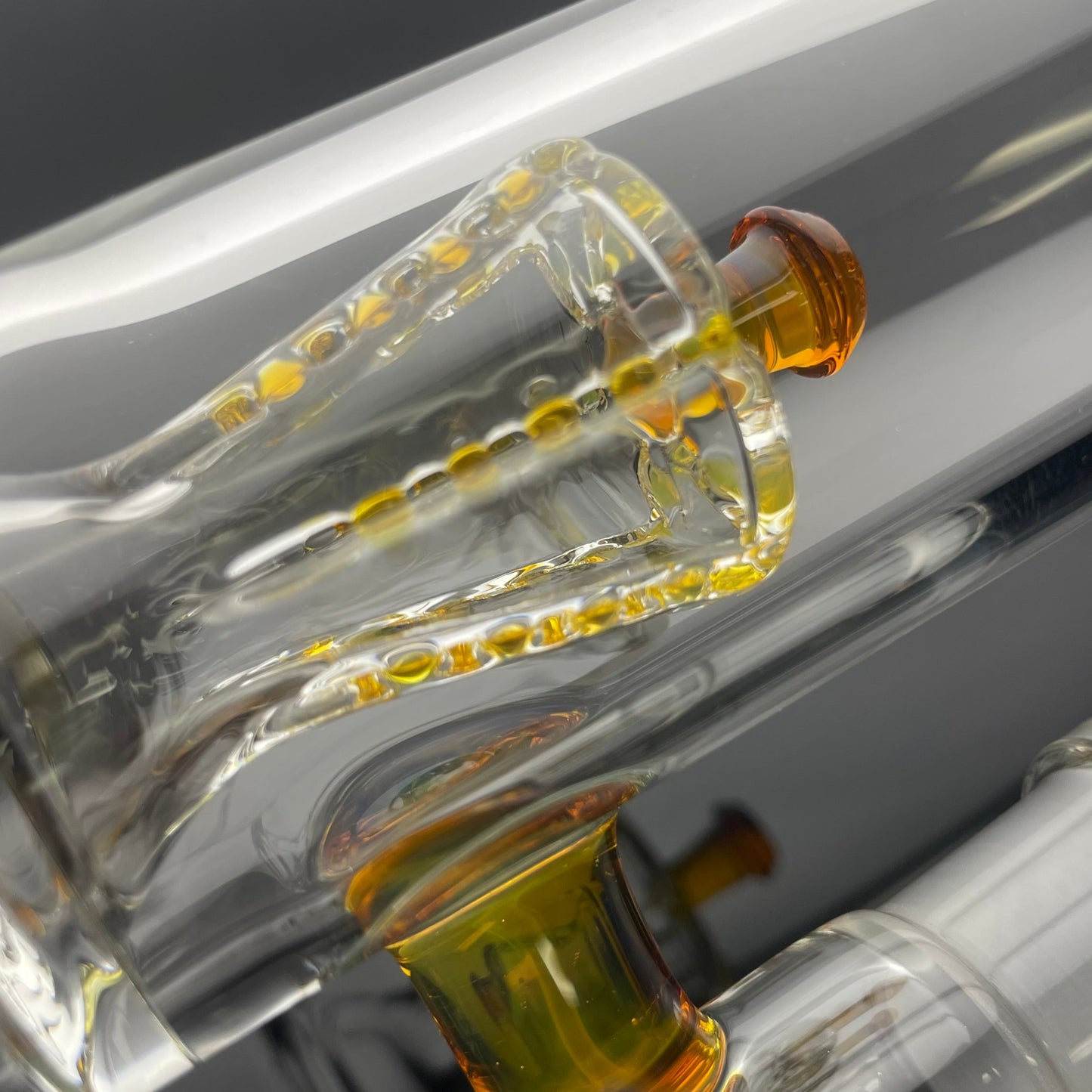 Jamms Straight Tube w/ Natty Nub Perc - NS Yellow