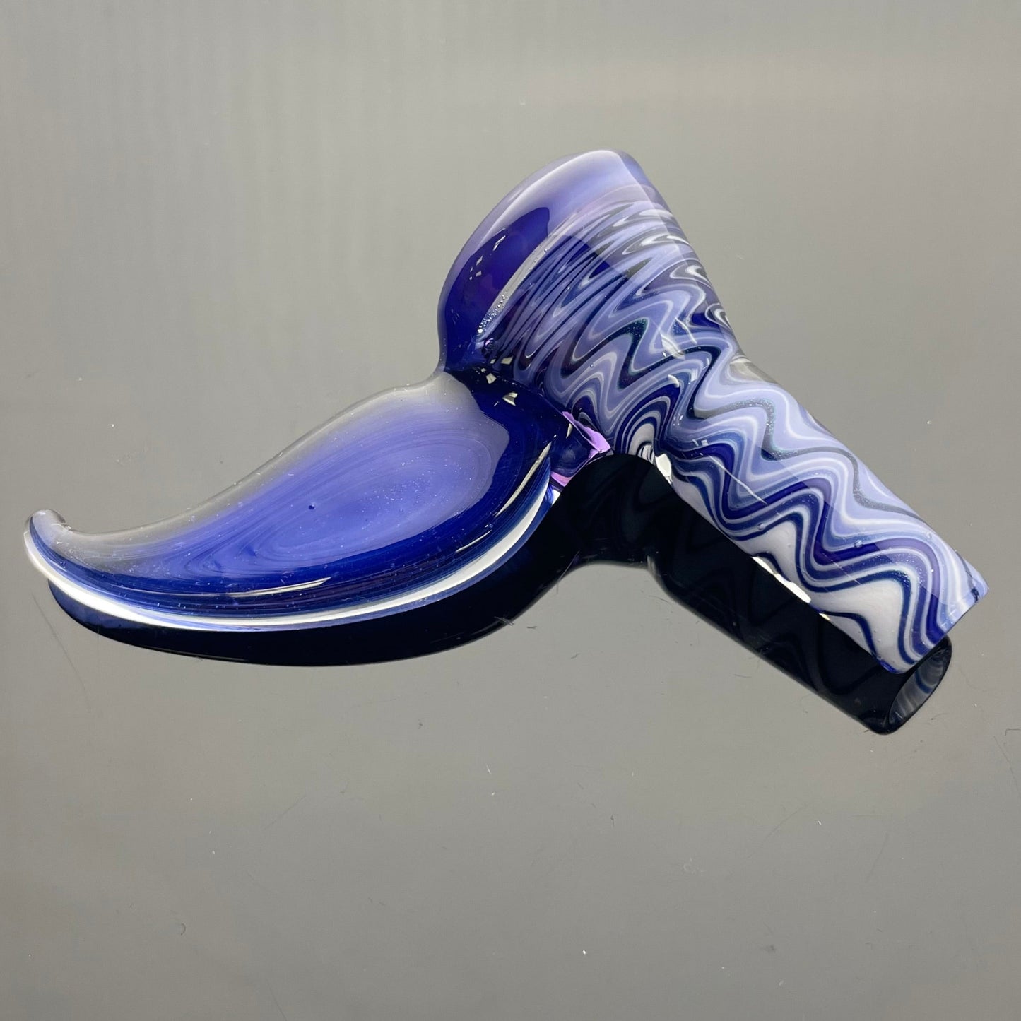 Mooks Glass 14mm 1 Hole Fully Worked Rewig Bowl - #3