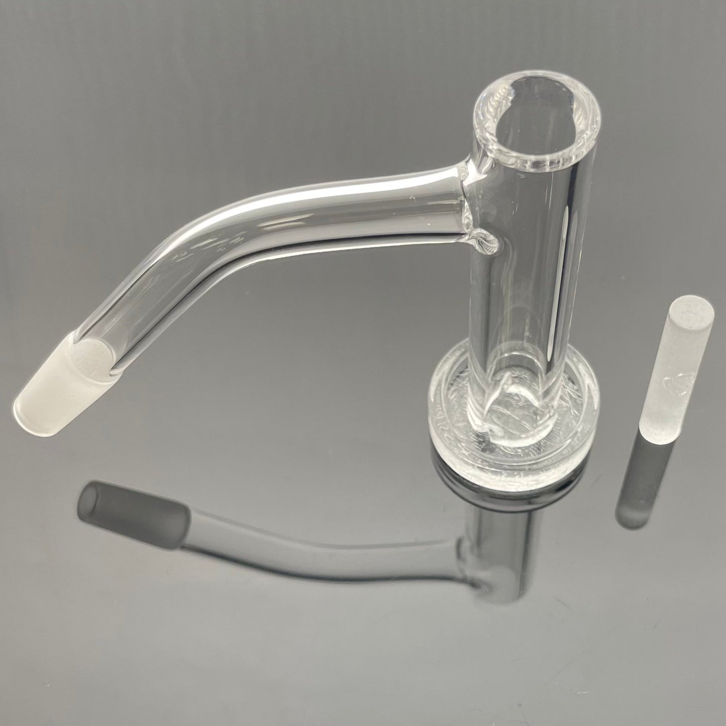 Eternal Quartz Terp Splitter Tower - Clear w/ SE Lattice Pillar