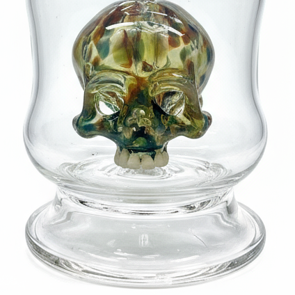 Dave Ro Dry Hash Kettle w/ Coloured Skull - #1