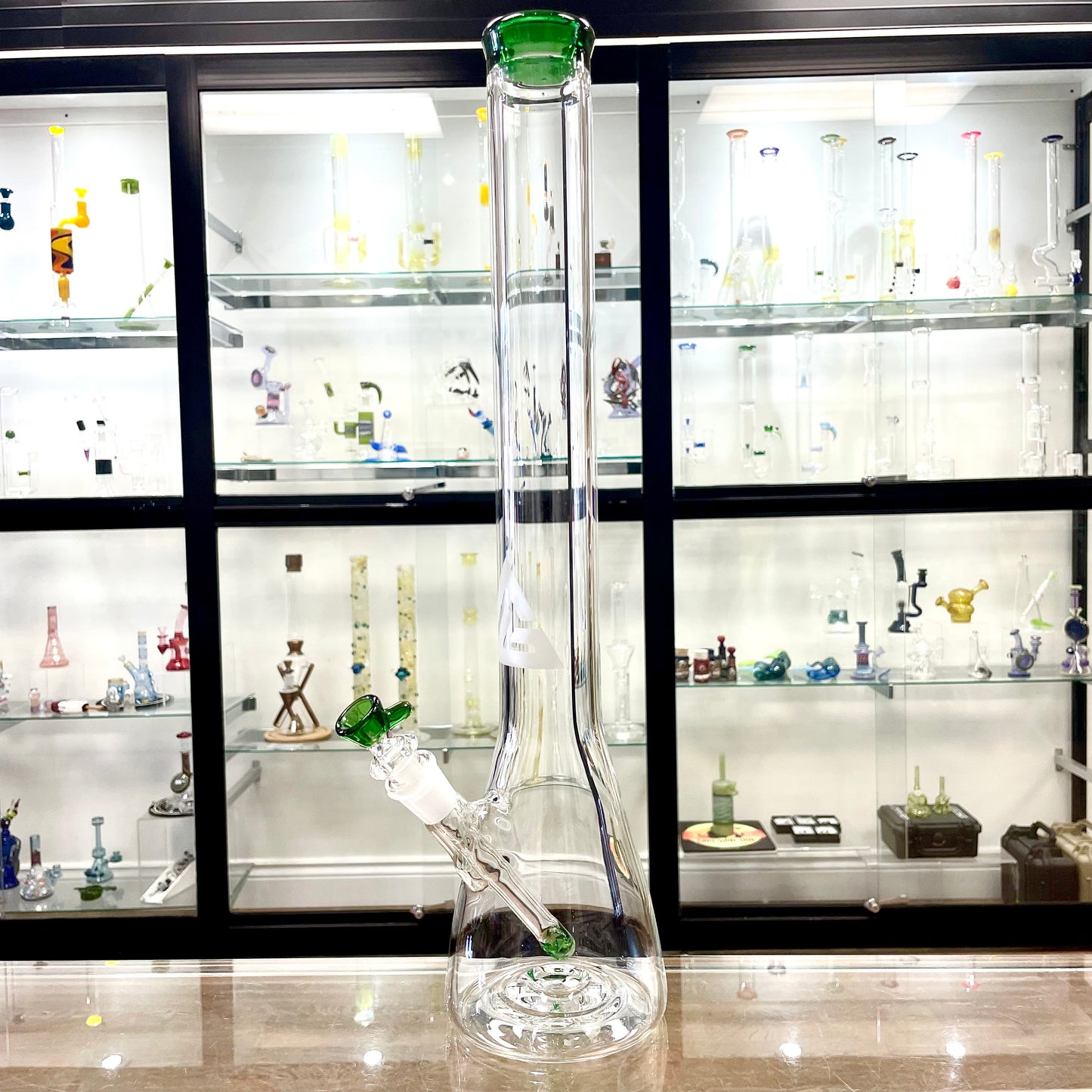 Gore Glass 17" - 19" 50mm Partially Accented Beaker