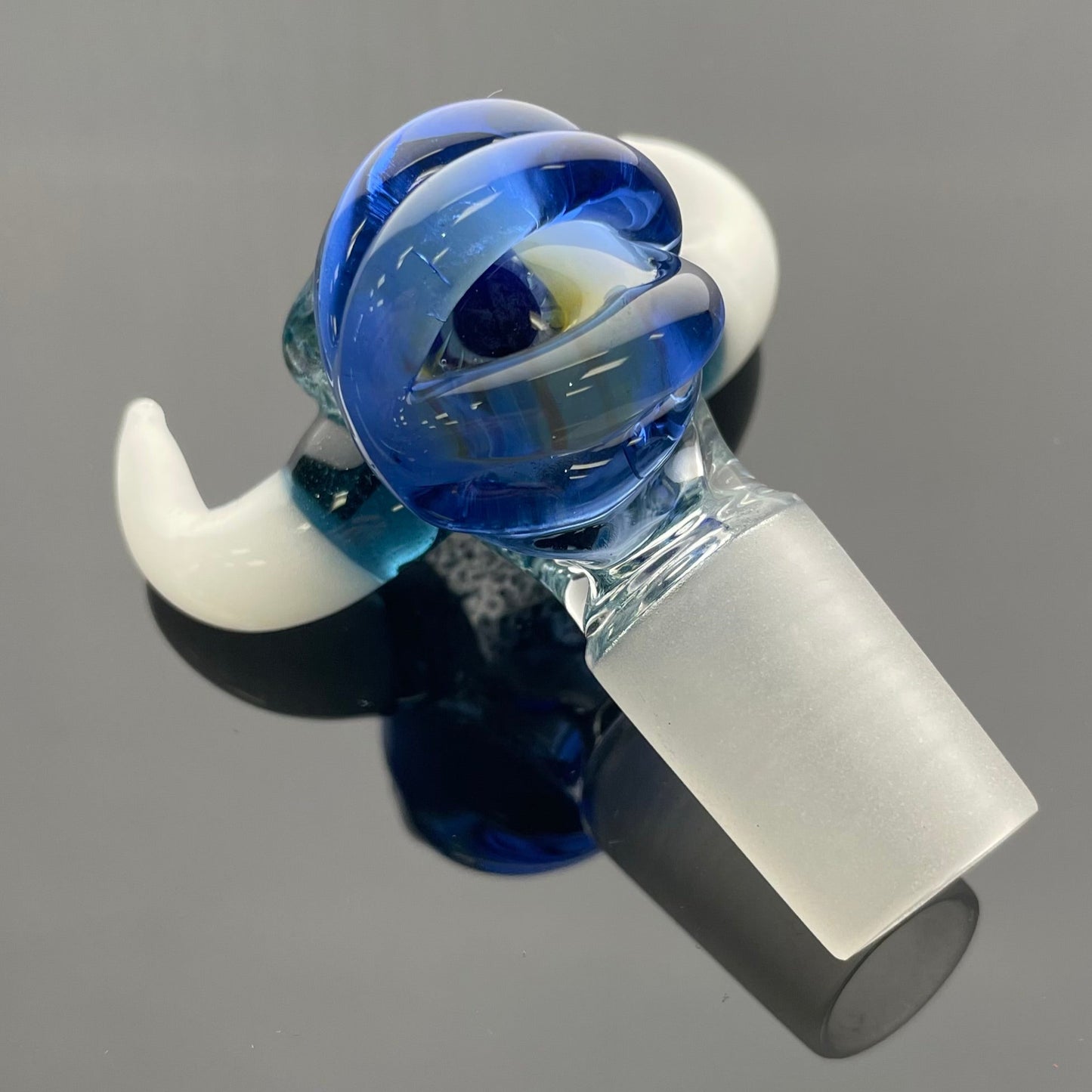 Shine Glass 19.5" Artifact Fumed 44mm Inline w/ Monster Bowl - #1