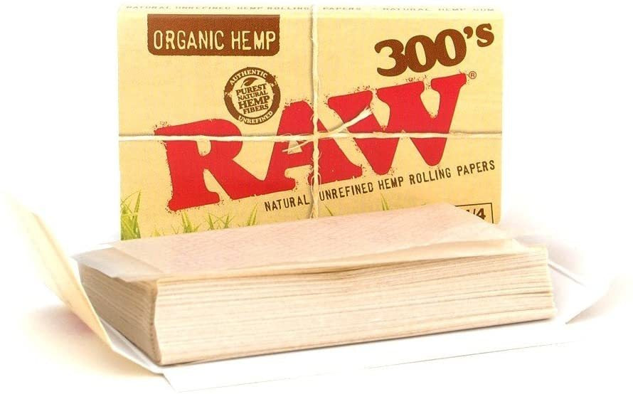 Raw Organic 1/25 300's Pack