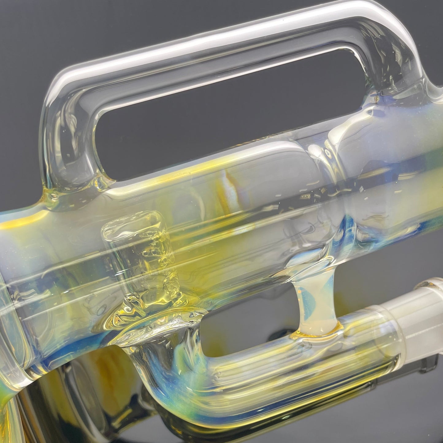 Green Belt Colour Accented Fume Stemline Drain Tube - Ghost