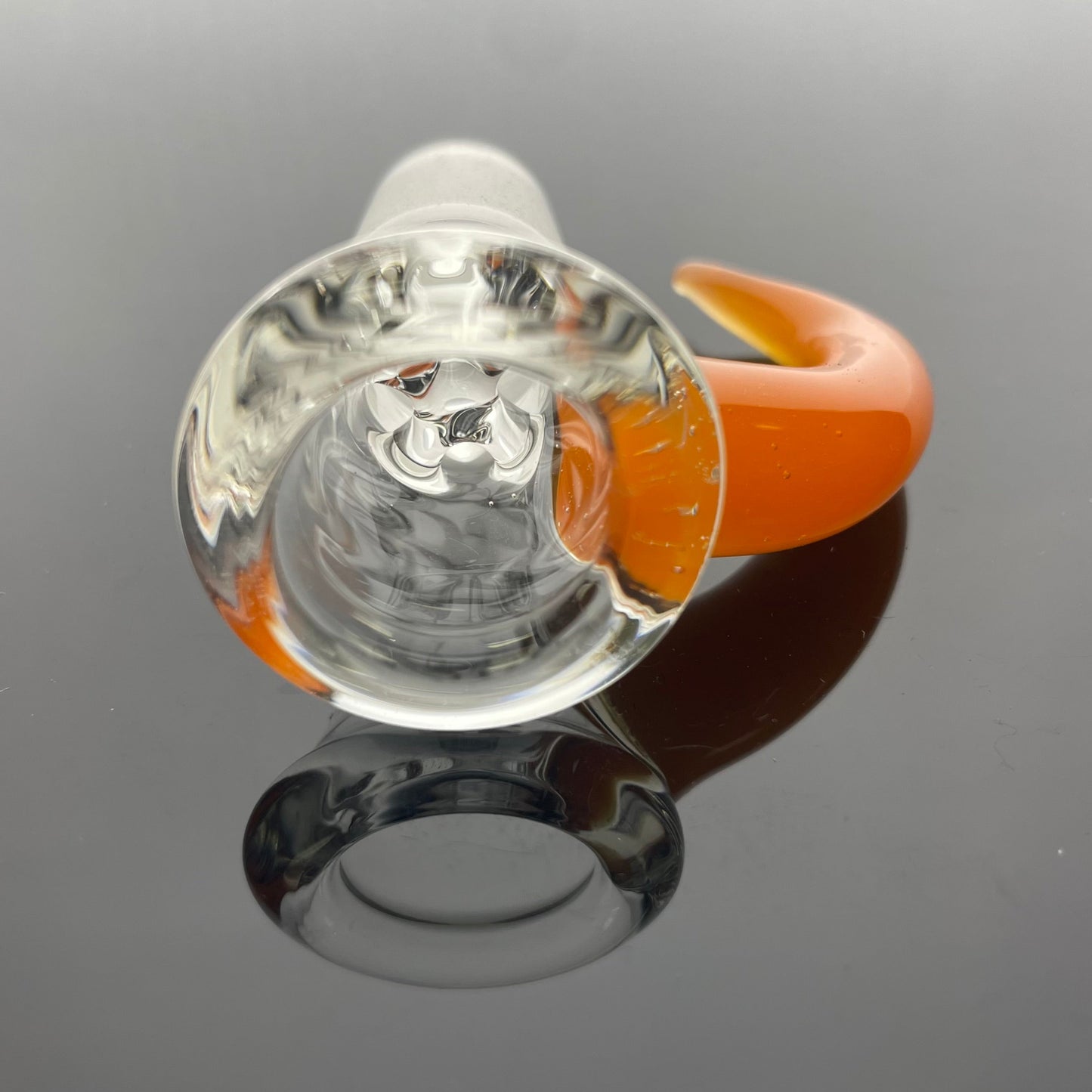 Discobox Clear Bowl w/ Horn 18mm 4 Hole